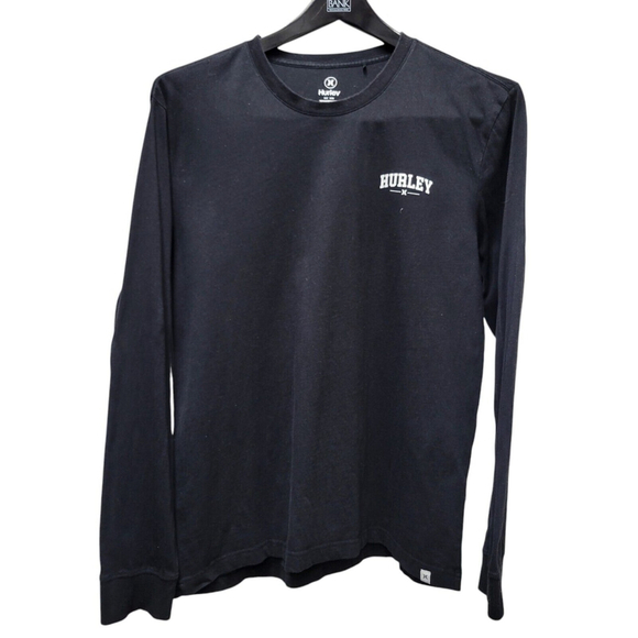 Hurley Men's Long Sleeves Shirt Black Size XL. Excellent Condition Pre-owned - Picture 3 of 6